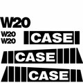 Aftermarket Decal Set Fits Case Wheel Loader W20 CASEW20DECALSET